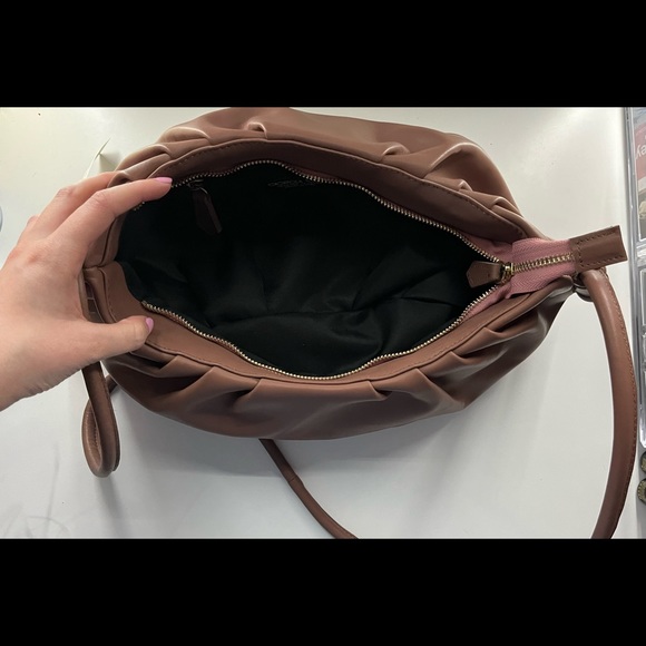 NWT Giorgia Milani Soft Leather Shoulder Bag - Picture 5 of 6